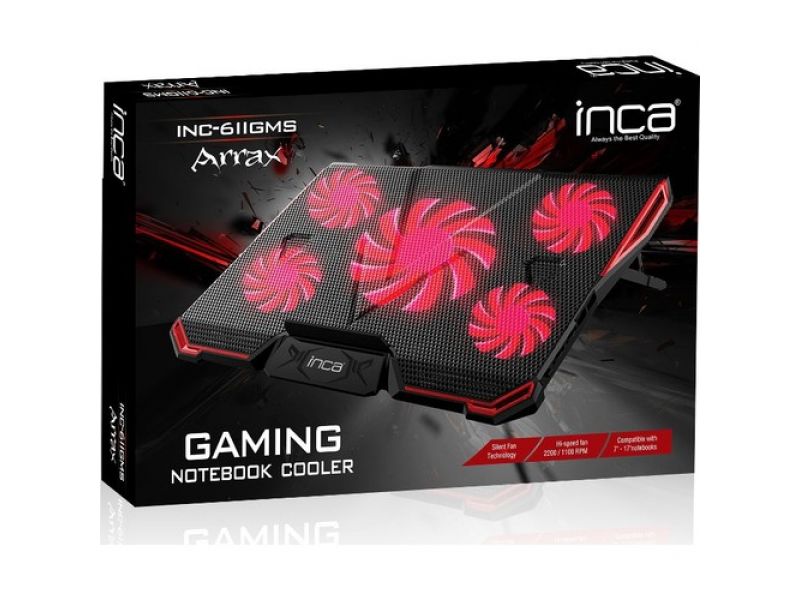 INCA INC-611GMS ARRAX SİYAH NOTEBOOK SOĞUTUCU