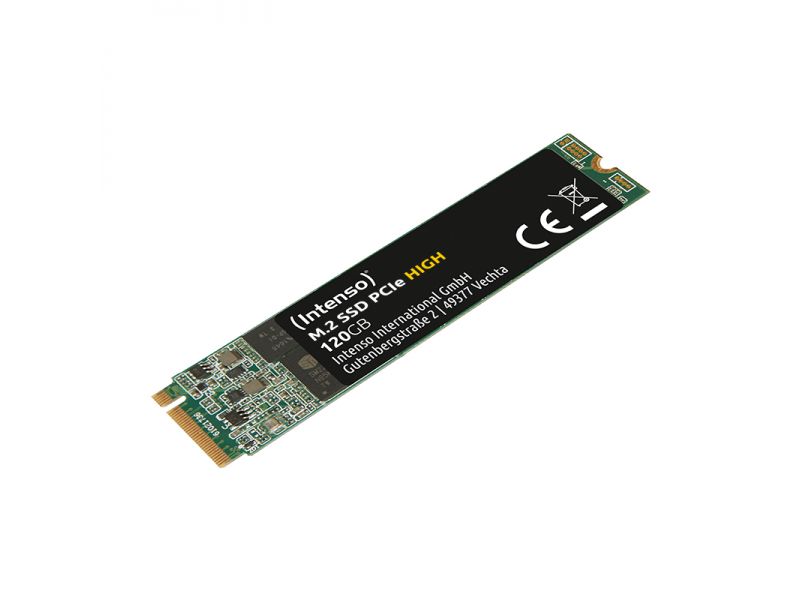 INTENSO HIGH 240GB 1700/800MB/s 4mm NVMe PCIe M.2 SSD 3834440 3D-NAND