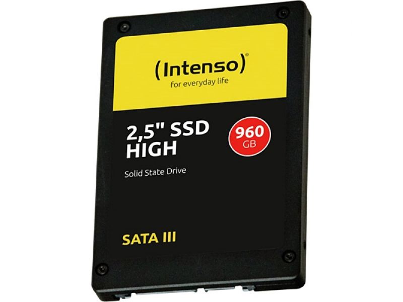 INTENSO HIGH 960GB 520/480MB/s 2.5" SATA 3.0 SSD 3813460 3D-NAND