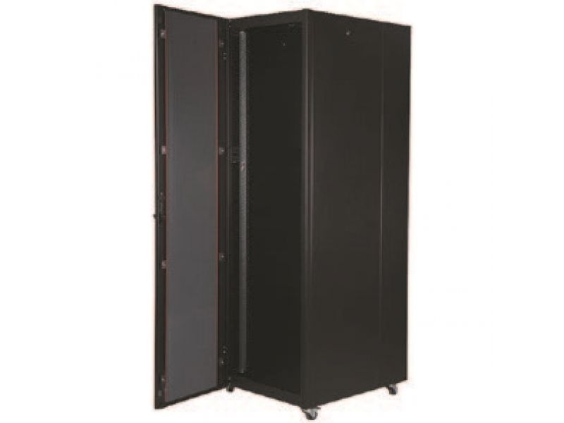 LANDE PROLINE 400 LN-HL26U6060-BL-B 26U 19" 600X600 DİKİLİ TİP KABINET + TEKERLEK 