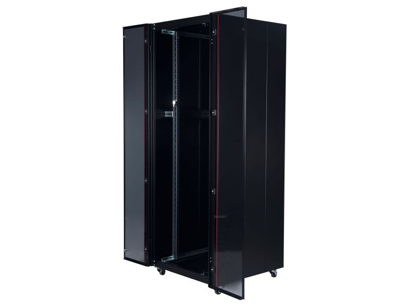 LANDE PROLINE 400 LN-HL42U8010-BL-B 42U 19" 800X1000 DİKİLİ TİP KABINET + TEKERLEK
