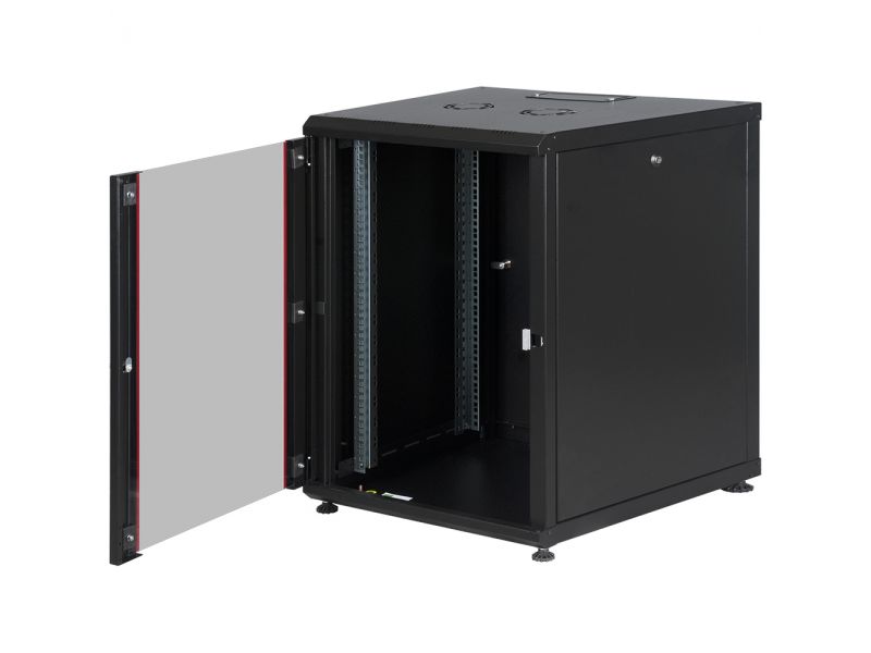 LANDE PROLINE300 LN-PR16U6080-BL-121 16U 600x800 DİKİLİ TİP KABINET + TEKERLEK
