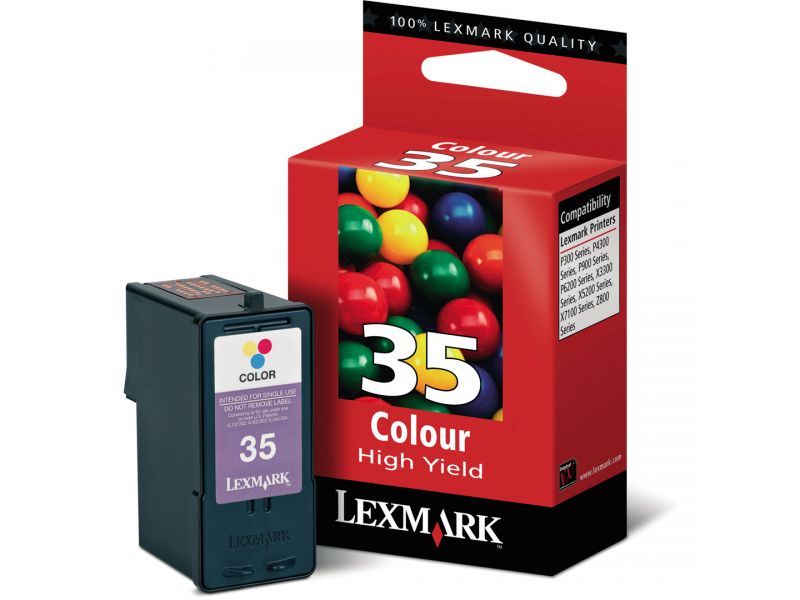 LEXMARK 18C0035E RENKLİ KARTUS NO:35