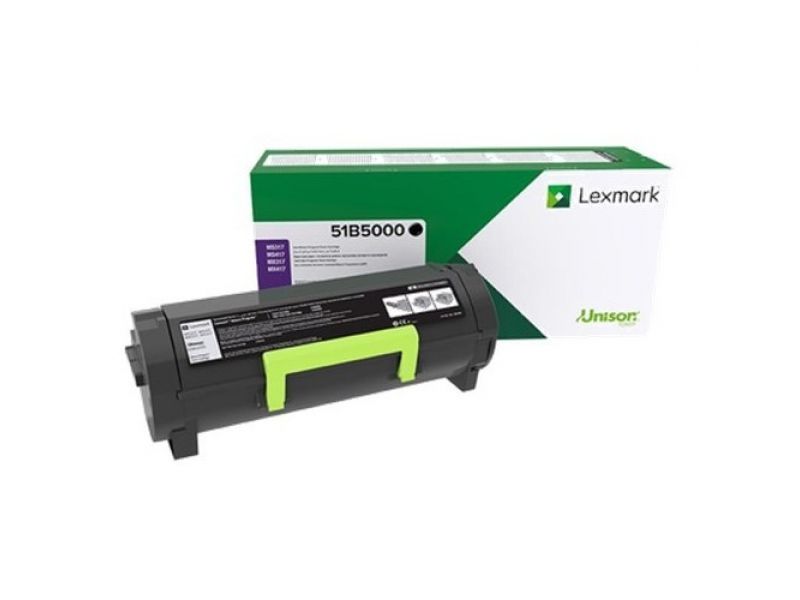 LEXMARK 51B5000 SIYAH 2500SY ORJINAL TONER