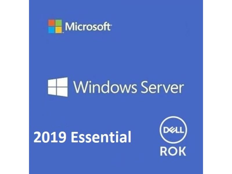 MICROSOFT WINDOWS 2019 SERVER ESSENTIALS ROK DELL SERVER YAZILIMI 634-BSFZ