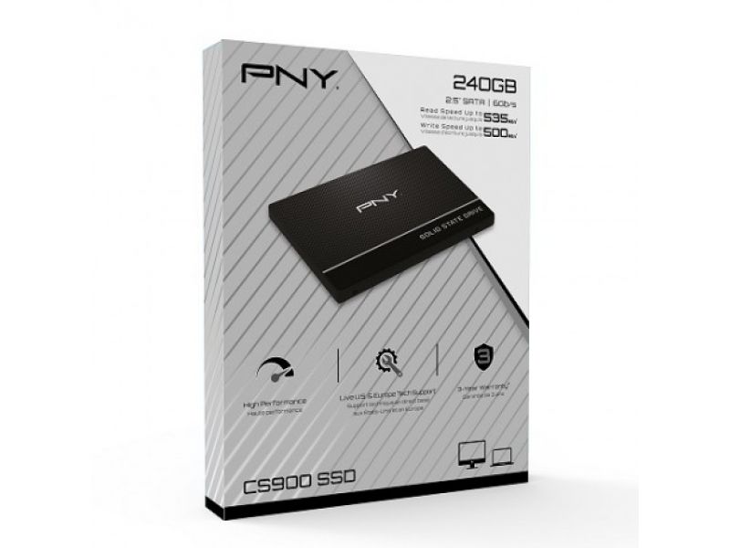 PNY 240GB 535/500MB/s 2.5" SATA 3.0 SSD CS900