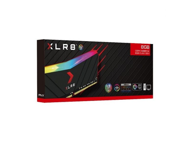 PNY 8GB 3200MHZ DDR4 XLR8 EPIC-X RGB SOĞUTUCULU MD8GD4320016XRGB RAM