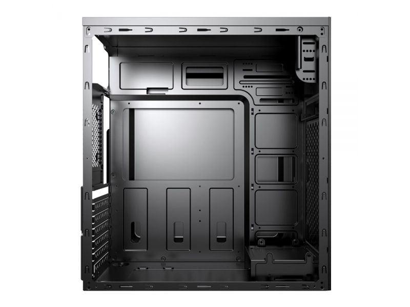POWER BOOST VK-G3615C PSU'suz 3x12CM RGB FAN MIDI TOWER PENCERELİ 2xUSB2.0/1xUSB3.0 SİYAH KASA