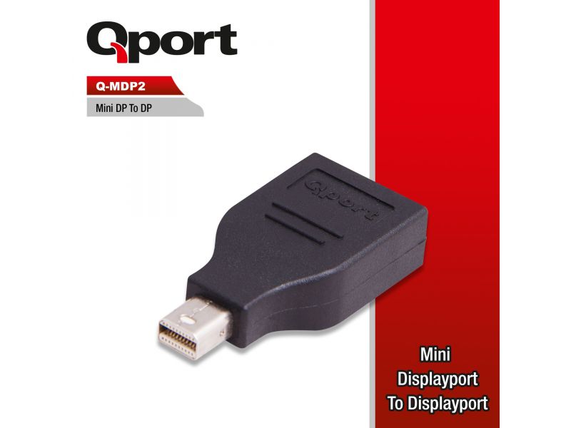 QPORT Q-MDP2 DISPLAY TO MINI DISPLAY PORT ÇEVİRİCİ