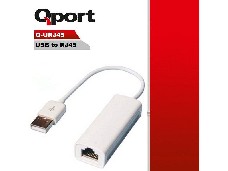 QPORT Q-URJ45 USB TO ETHERNET 10/100 ÇEVİRİCİ