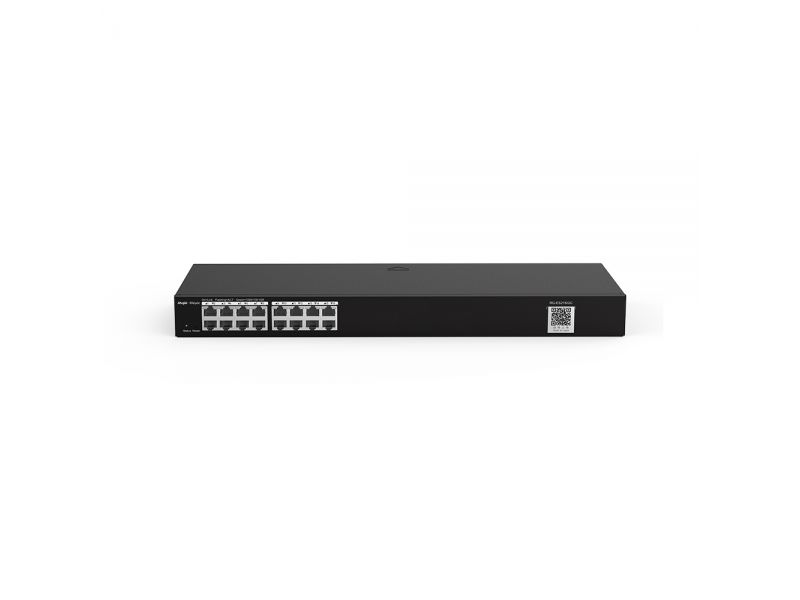 RUIJIE REYEE RG-ES216GC 16 PORT 10/100/1000 RUIJIE CLOUD YONETILEBİLİR RACK MOUNT SWITCH METAL KASA