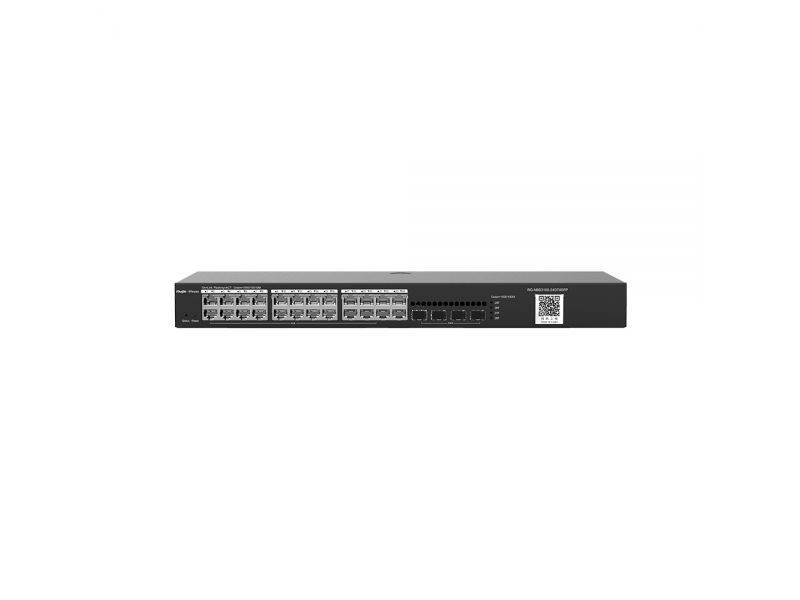 RUIJIE REYEE RG-NBS3100-24GT4SFP 24 PORT 10/100/1000 4 X SFP YONETILEBILIR RACK MOUNT SWITCH METAL KASA