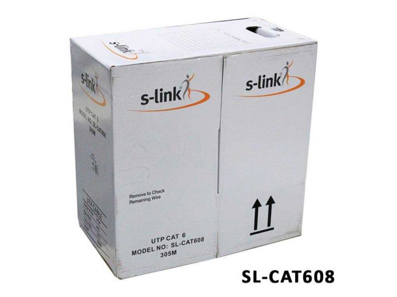 S-LINK SL-CAT608 305 MT UTP CAT6 NETWORK KABLO