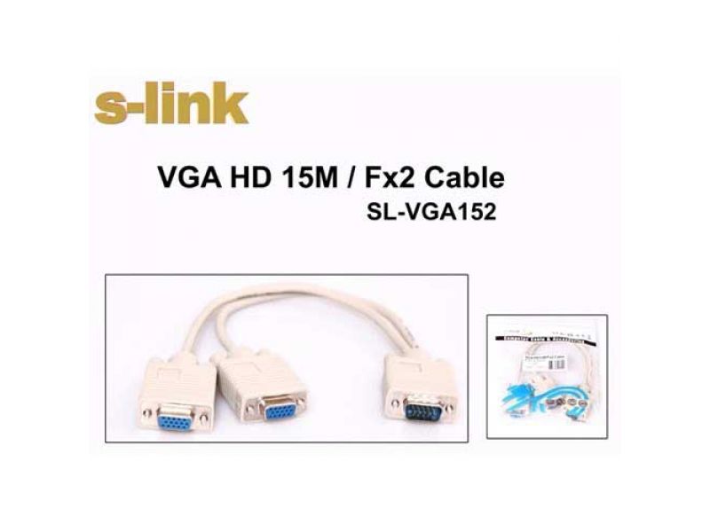 S-LINK SL-VGA152 Y VGA DATA KABLO
