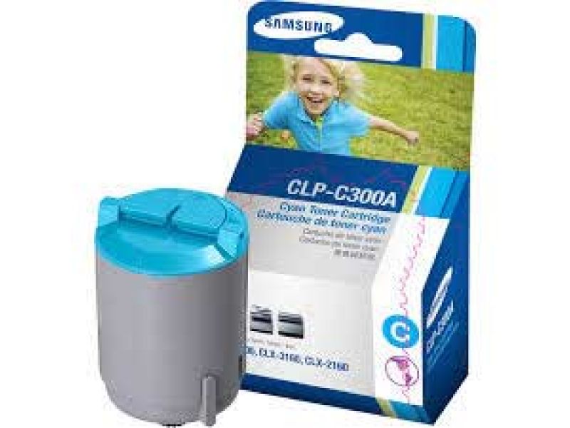 SAMSUNG CLP-C300A MAVİ 1000SY ORJINAL TONER