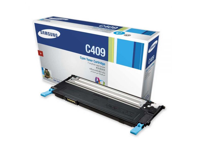 SAMSUNG CLT-C409S MAVİ ORJINAL TONER
