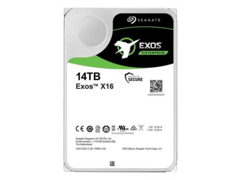 SEAGATE EXOS X16 14TB 7200RPM 512E/4KN SATA3 6Gbit/sn ST14000NM001G HDD