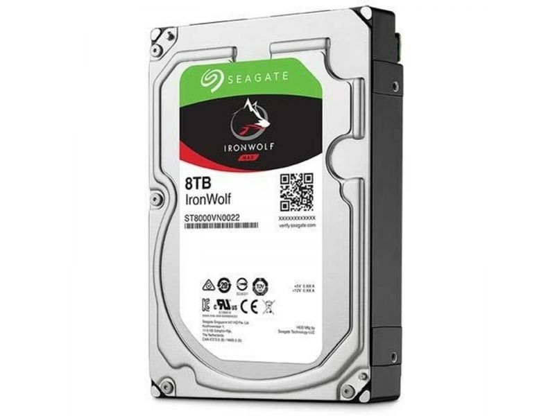 SEAGATE IRONWOLF 8TB 7200RPM 256MB SATA3 6Gbit/sn ST8000VN004 NAS HDD