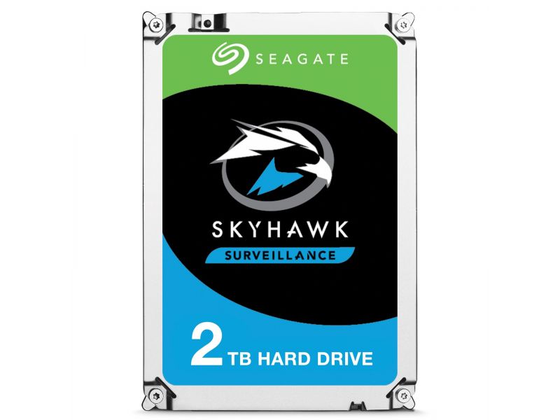 SEAGATE SKYHAWK 2TB 5900RPM 64MB SATA3 6Gbit/sn ST2000VX008 7/24 HDD