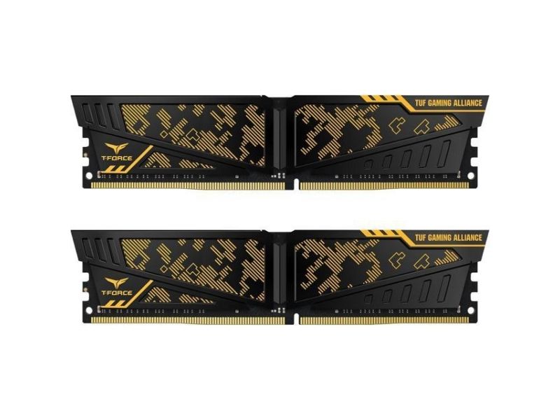 T-FORCE 32GB (2X16GB) 3200MHZ DDR4 VULCAN TUF YELLOW SOĞUTUCULU CL16 PC RAM