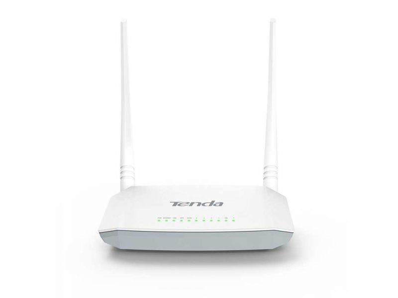 TENDA D301 v2 300MBPS 4 PORT 2 ANTEN 5DBI USB KABLOSUZ ADSL/ADSL2/ADSL2+ MODEM