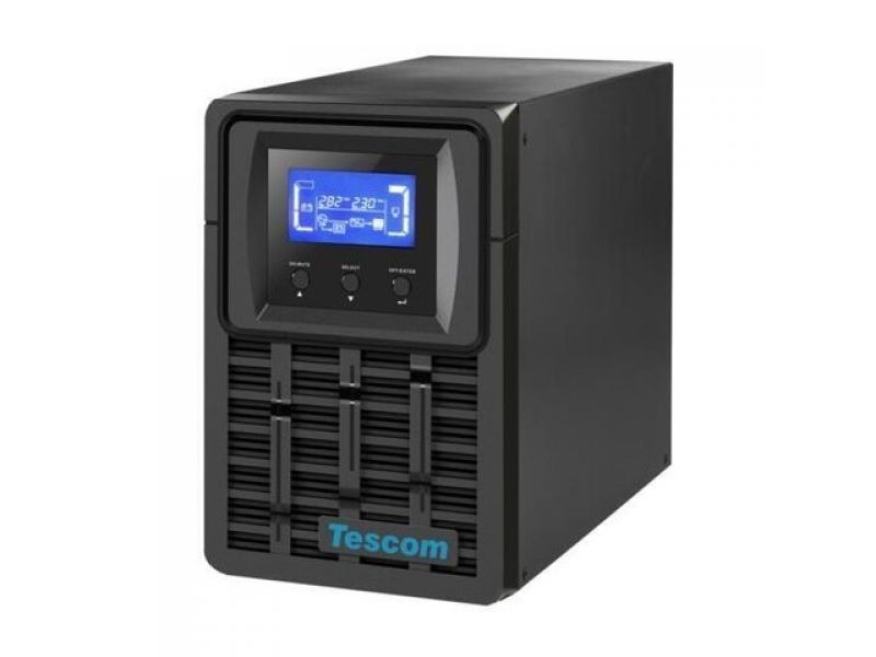 TESCOM TEOS 2KVA 5-10DK 4x12V/9AH 1F/1F ONLİNE UPS 900040341