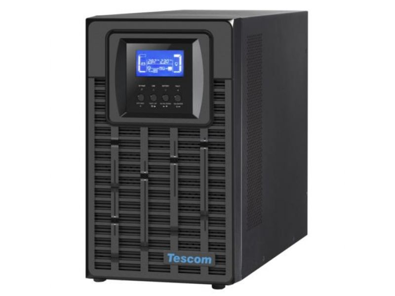 TESCOM TEOS 3KVA 5-10DK 6x12V/7AH 1F/1F ONLİNE UPS 900040342