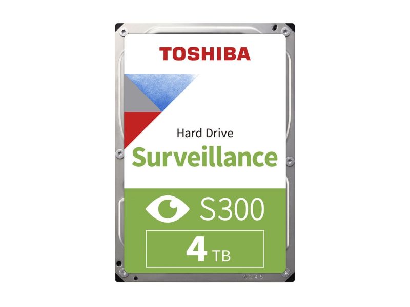 TOSHIBA S300 4TB 5400RPM 256MB SATA3 6Gbit/sn HDWT840UZSVA HDD