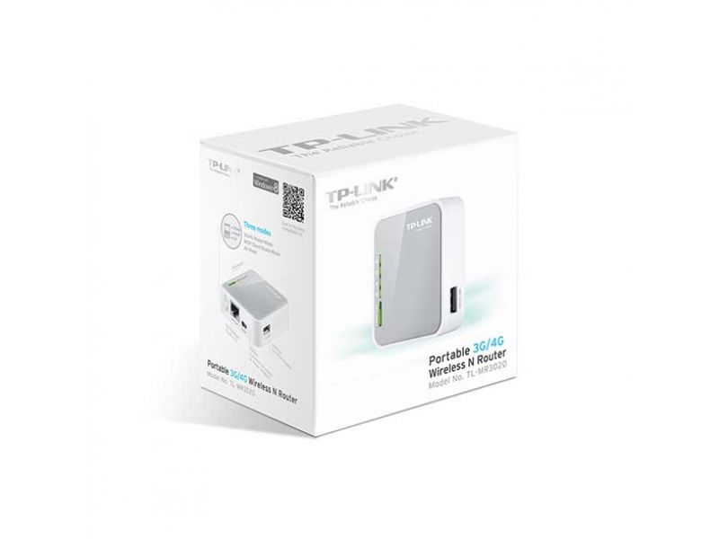 TP-LINK TL-MR3020 150MBPS 2.4GHz 3G/4G INDOOR ROUTER