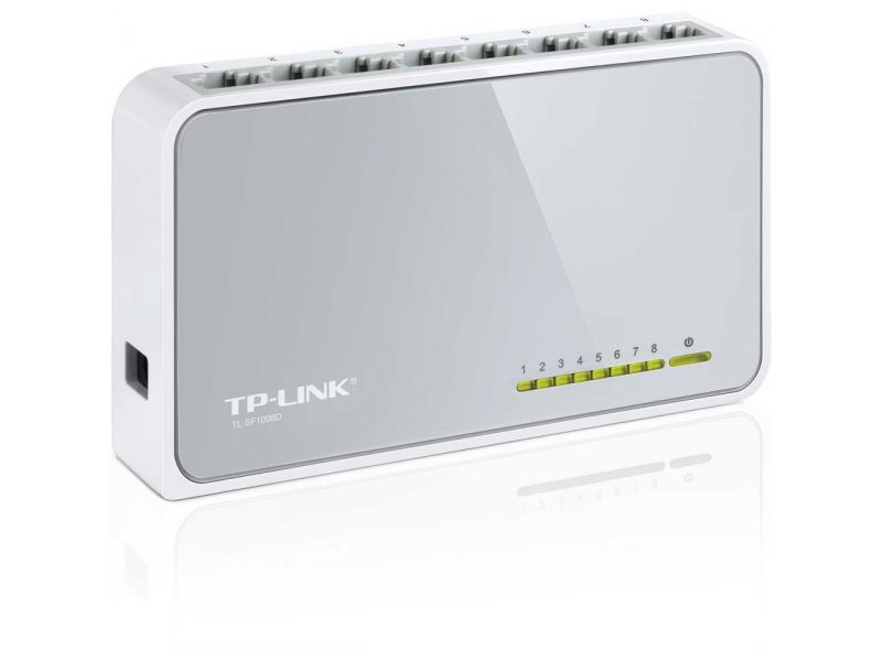 TP-LINK TL-SF1008D 8 PORT 10/100 FAST ETHERNET DESKTOP SWITCH