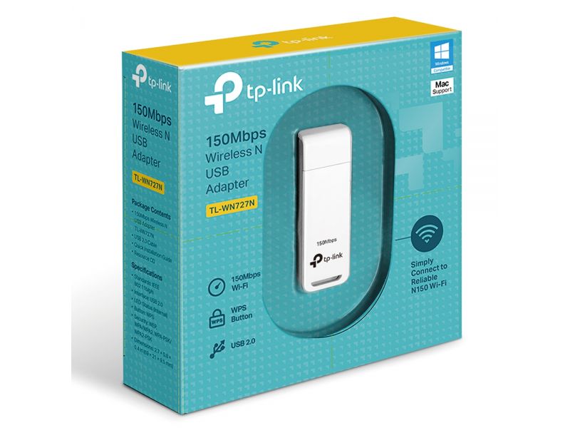 TP-LINK TL-WN727N 150 MBPS USB WIRELESS ADAPTÖR