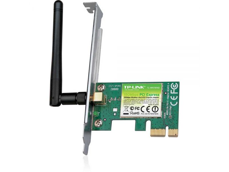 TP-LINK TL-WN781ND 150MBPS 1ANTEN PCI EXPRESS WIRELLES KART