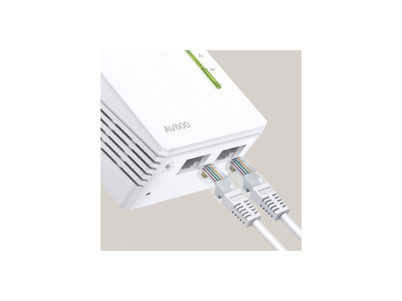 TP-LINK TL-WPA4220T KIT AV600 300MBPS 2PORT 2.4GHz INDOOR POWERLINE ADAPTOR