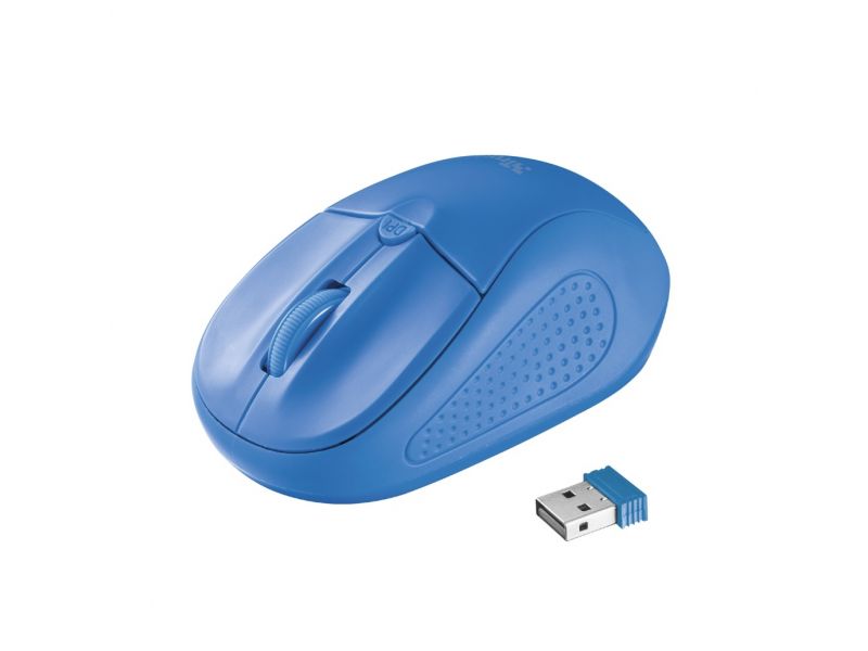 TRUST PRİMO 20786 USB 1600 DPI MAVİ KABLOSUZ MOUSE