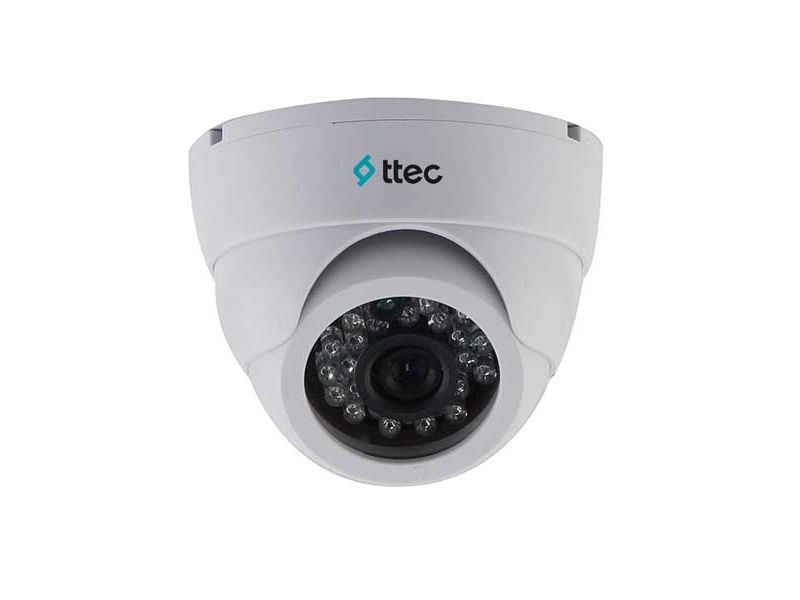 TTEC IDM1010 1MP 3.6MM CMOS 720P 24 IR LED DOME KAMERA AHD PLASTİK KASA DOME KAMERA