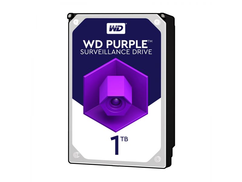 WD PURPLE 1TB 5400RPM 64MB SATA3 6Gbit/sn WD10PURZ 7/24 HDD